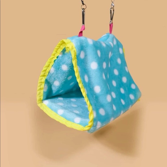 Polka Dot Lattern Pet Hammock 🦜 - Picture 2 of 3